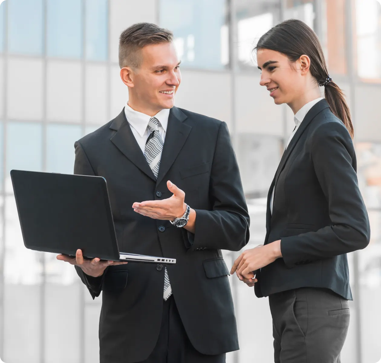 Students comparing options to choose an internship that fits their career goals