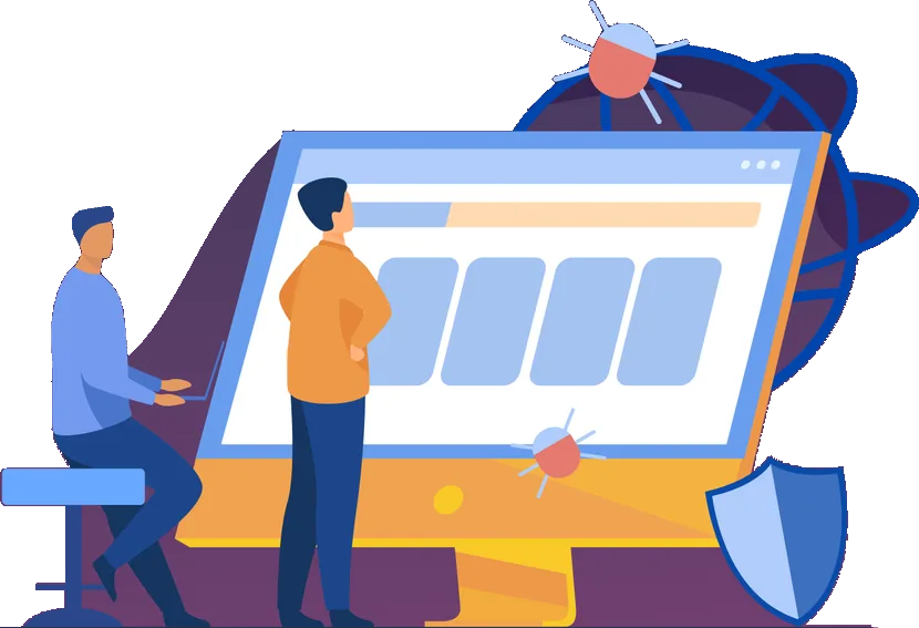 QA dashboard with test results from the software testing internship at Icanio Tech School