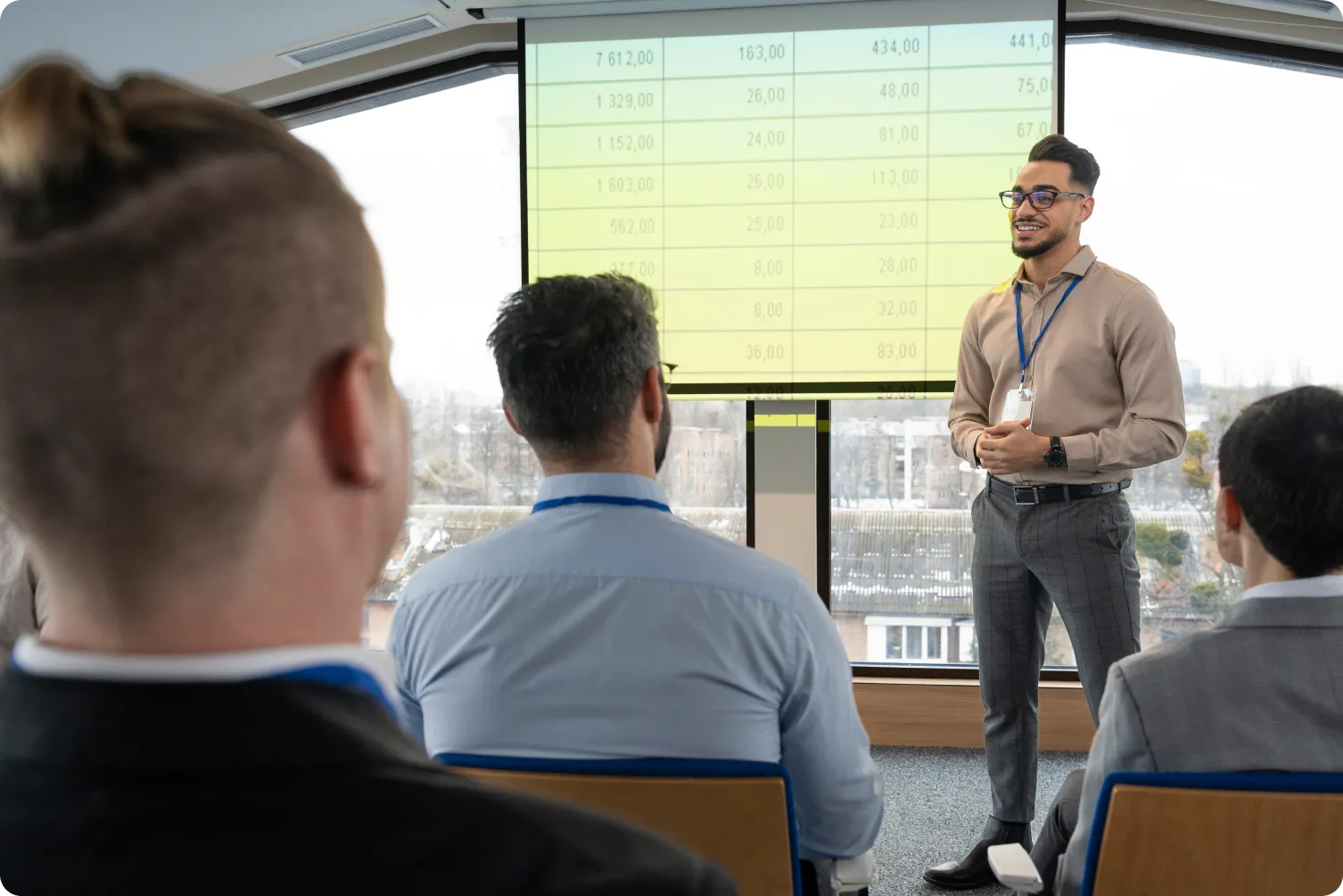 Trainer leading a hands-on value added courses session